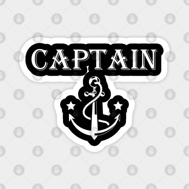 Nautical Captain Magnet by KC Happy Shop