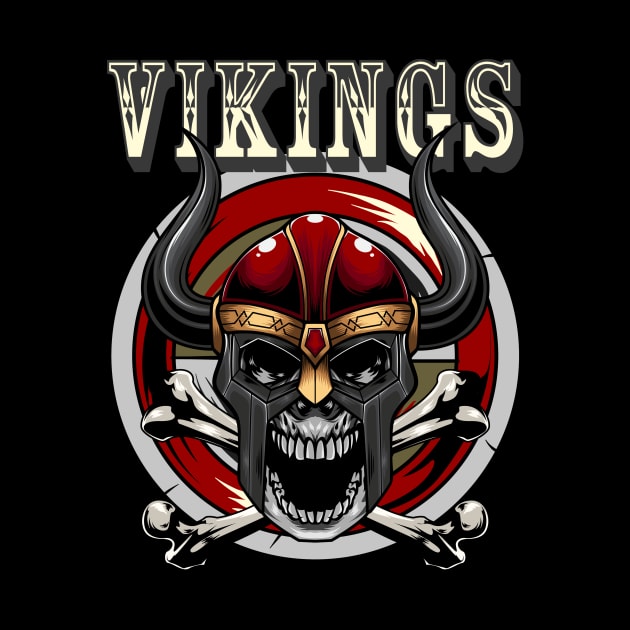 Viking Skull 7.4 by Harrisaputra