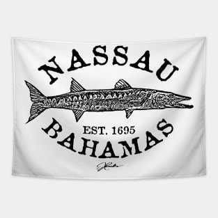 Nassau, Bahamas, Great Barracuda Tapestry