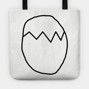 Minimal Easter Egg Tote