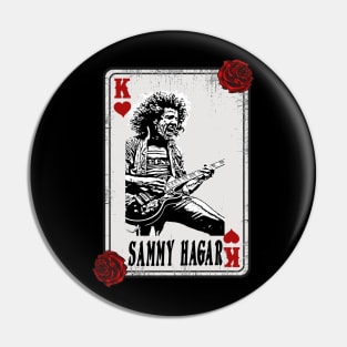 Vintage Card Sammy Hagar Pin