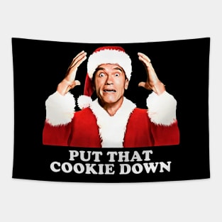 Put That Cookie Down Arnold Schwarzenegger Tapestry