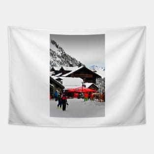 Les Arcs Arc 1950 French Alps France Tapestry