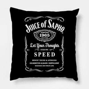 Juice of Sapho (White) Pillow