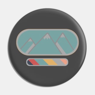 Simple Mountain Design Pin