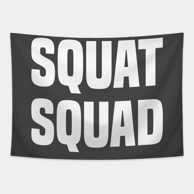 Squat Squad Tapestry by ChapDemo