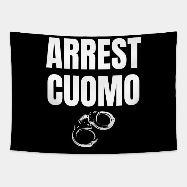 Arrest Cuomo Tapestry by Arts-lf