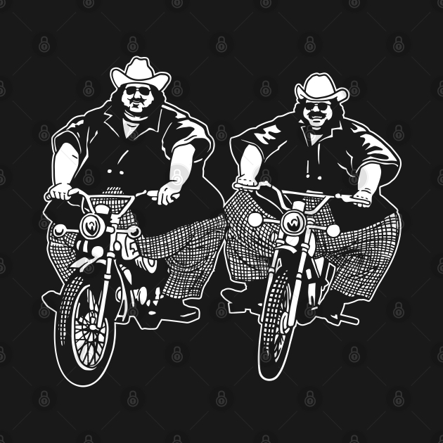 Fat Twins on Motorcycles - Fat Twins - T-Shirt | TeePublic