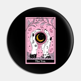 Tarot card the Tea Pin