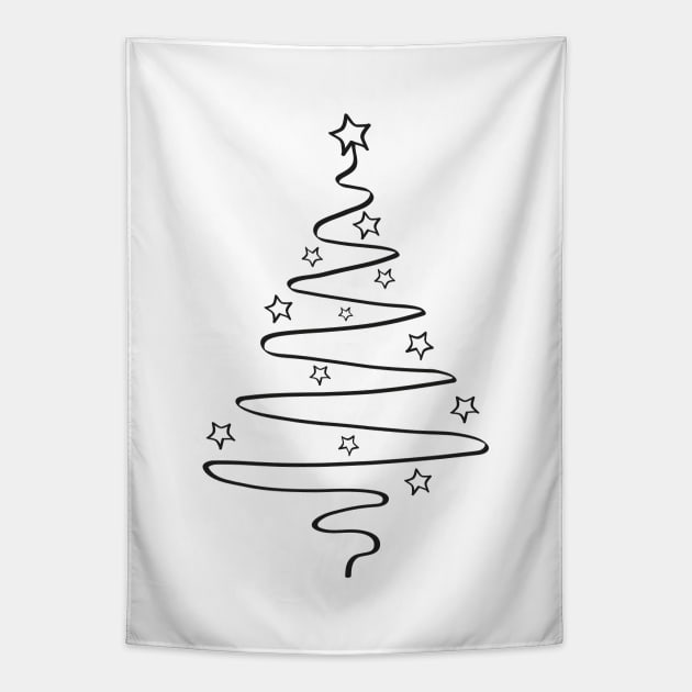 Christmas Tree Tapestry by Lastdrop