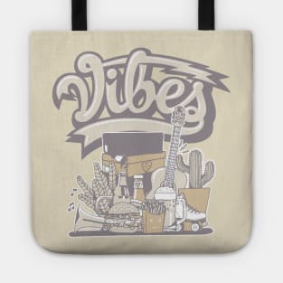 Vibes Muslin Sneaker Art Tote