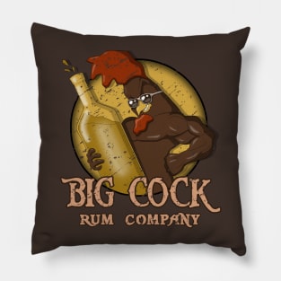 big cock rum company Pillow