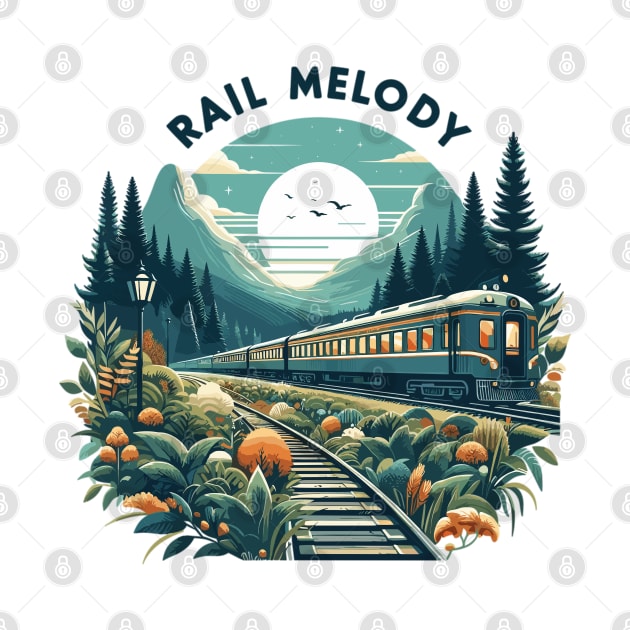 Train, Rail Melody by Vehicles-Art