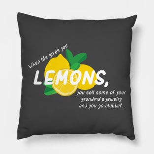 Lemons 2 Pillow