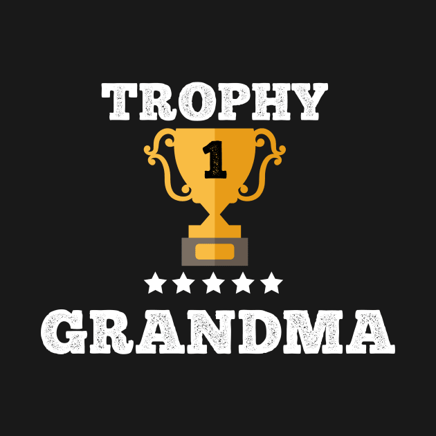 Trophy of best grandma gift idea by Flipodesigner