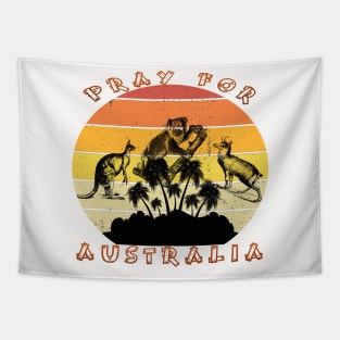 pray for australia fires 2020 Tapestry