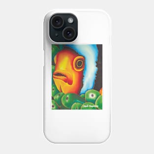 Orange clownfish Phone Case