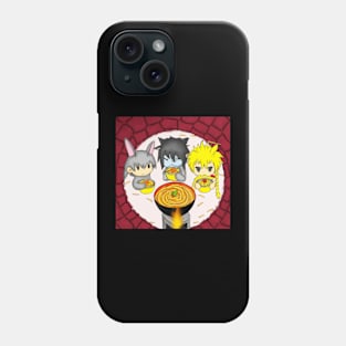 Keeping them alive in the dungeon with ramen anime Phone Case