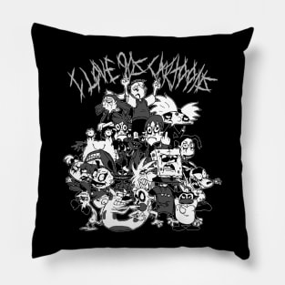 Black Metalodion Pillow