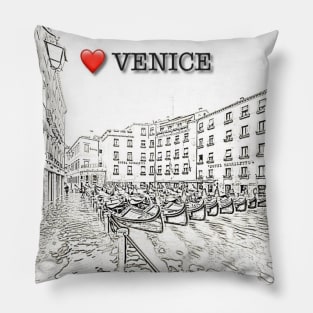 Love Venice Pillow