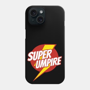 Super Umpire - Funny Referee Superhero - Lightning Edition Phone Case