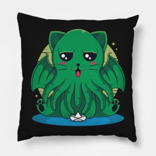 Cthulhu cat Pillow