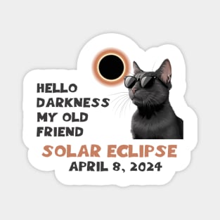 Solar eclipse April 8 2024 Magnet