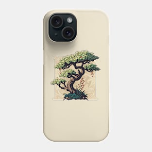 Japanese Bonsai Tree Modern Phone Case