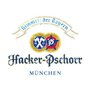 Hacker Pschorr - World Beer - Distressed T-Shirt