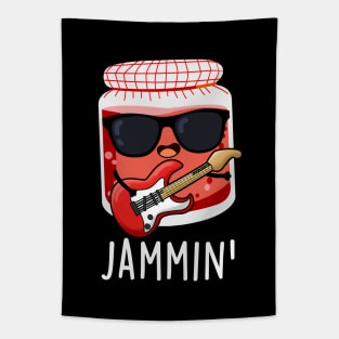 Jammin Cute Rocker Jam Pun Tapestry