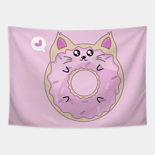 Donut Cat Tapestry