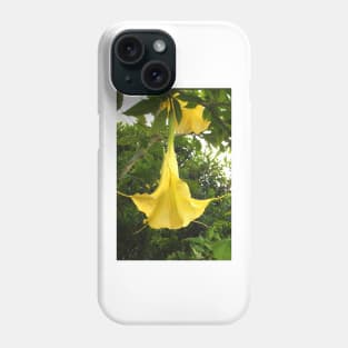 Angel Trumpet Flower Phone Case