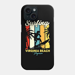 Surfing | Virginia Beach, Virginia Phone Case