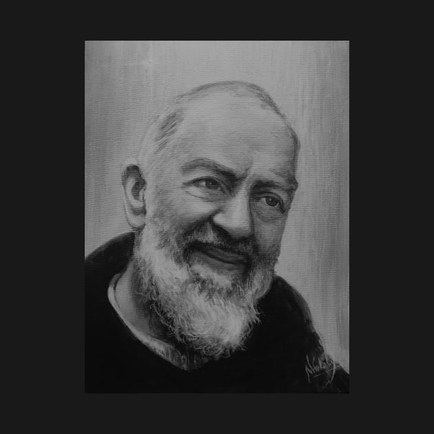 Padre Pio by artdesrapides