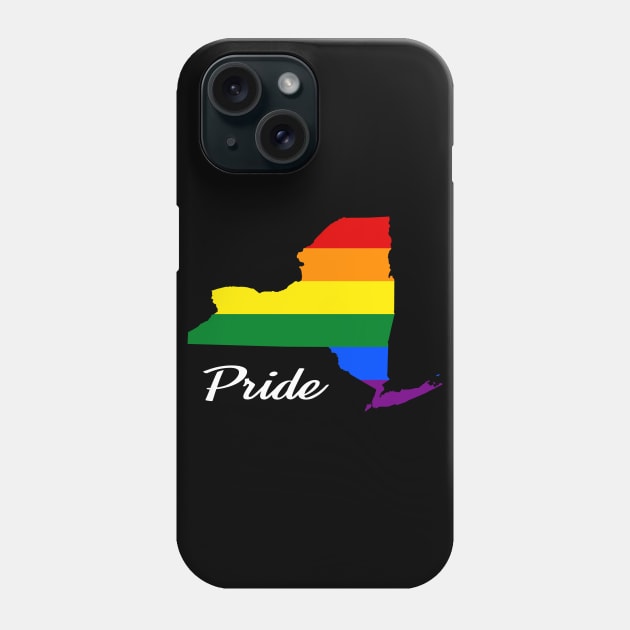 New York Pride | LGBT Rainbow Flag Phone Case by jpmariano