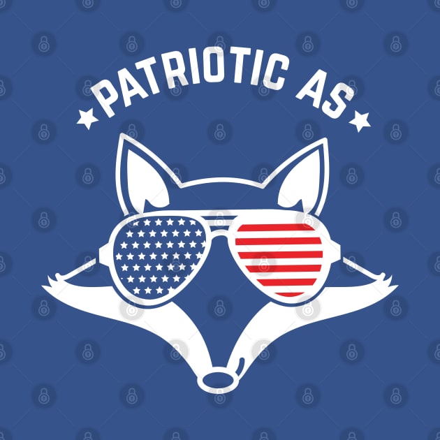 Patriotic As Fox by HungryDinoDesign