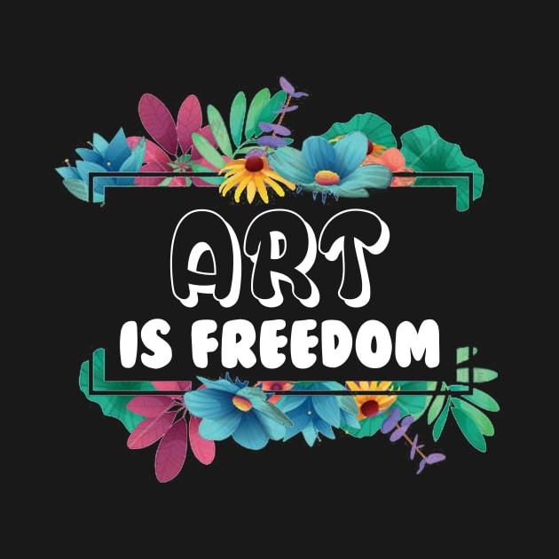 Art is freedom   world history art day april by mazurprop