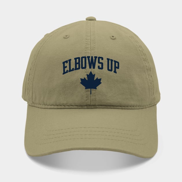 Discover Elbows Up Canada True North Strong and Free Proud Canadian - Elbows Up Embroidered Hat