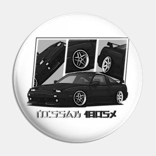 Nissan 180SX JDM Car Pin