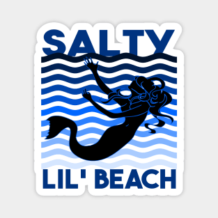 Salty Lil Beach Magnet