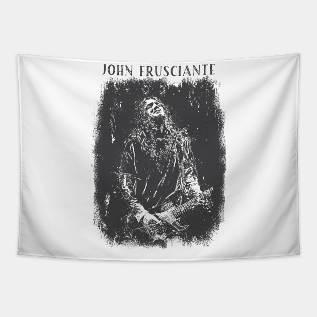 Vintage Distressed John Frusciante Tapestry by Yopi