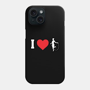 I Love Design for Women Rope Jumpers Phone Case