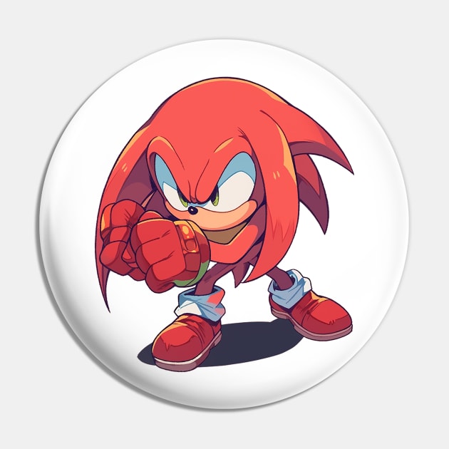 knuckles Pin by lets find pirate