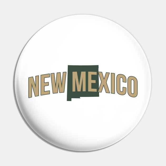 State of New Mexico Pin by Novel_Designs