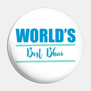 World’s best bhai, Rakhi, Raksha bandhan, rakhri Pin