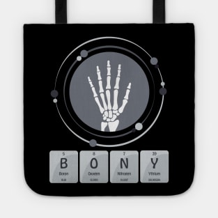 Bony skeletal hand x ray Tote