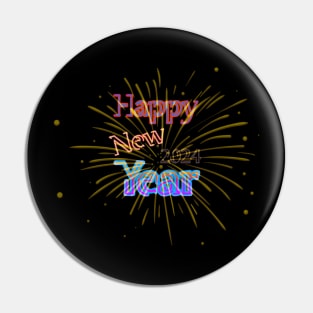 Happy new year Pin