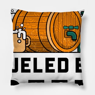 Paramedic Fueled By Beer Pillow