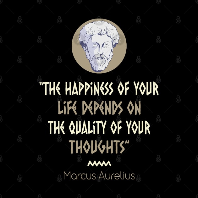 Stoicism Philosophy Marcus Aurelius Meditations Quote by USProudness