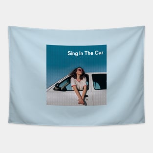 Sing In The Car Tapestry